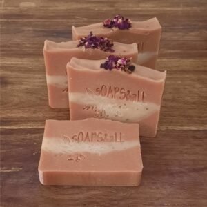 Pink Rose & Oats-Artisan Handmade Bar