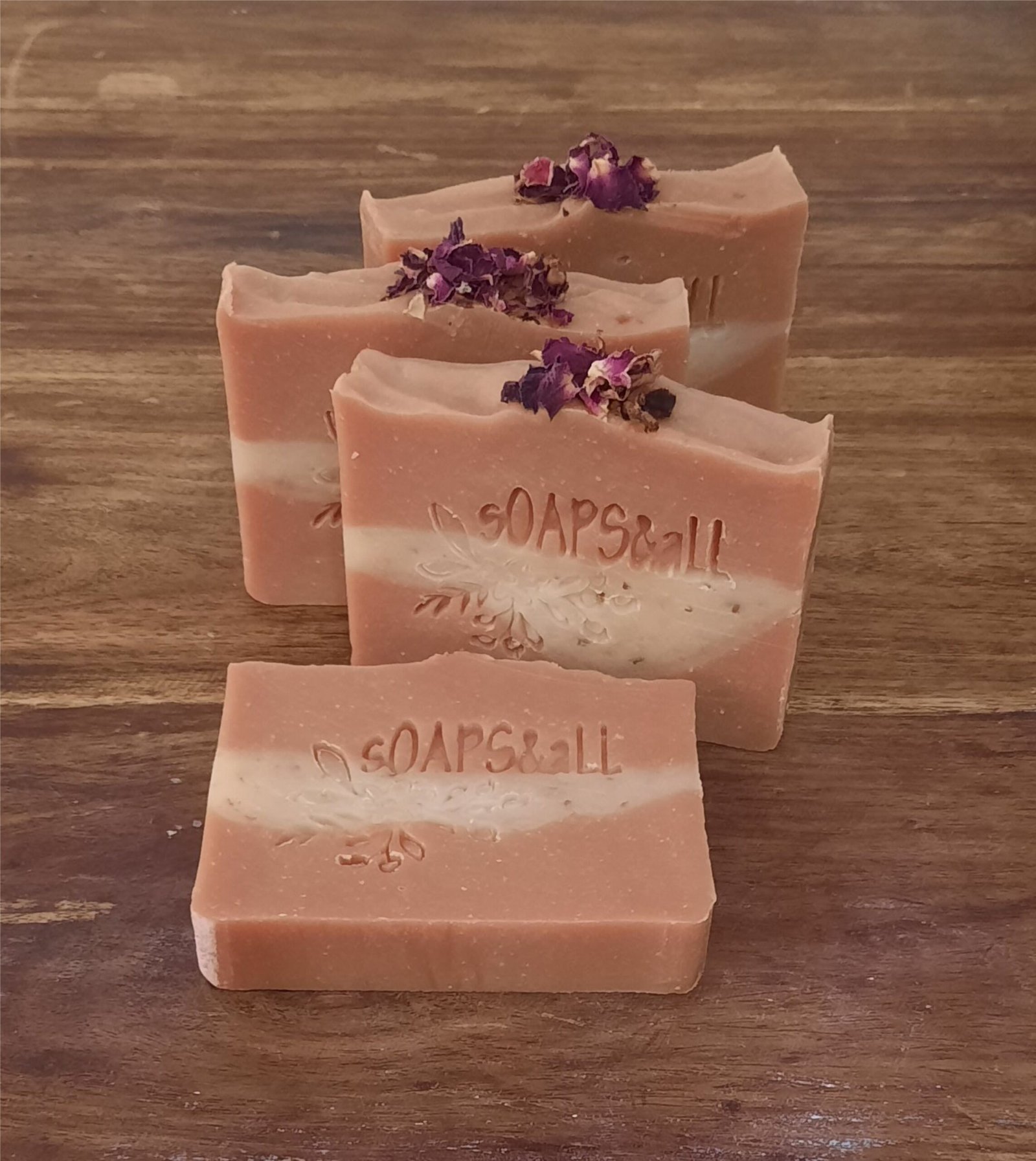 Pink Rose & Oats-Artisan Handmade Bar