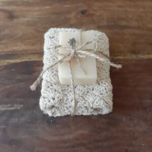 Artisan Soap 1/2 Bar & WashCloth Gift Set