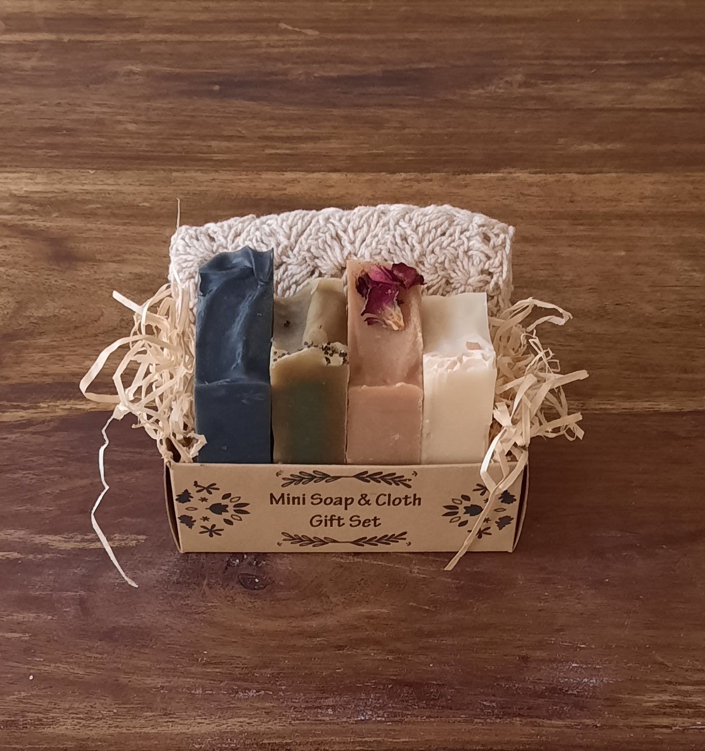 Mini Soap & Cloth Gift Set-Artisan gift